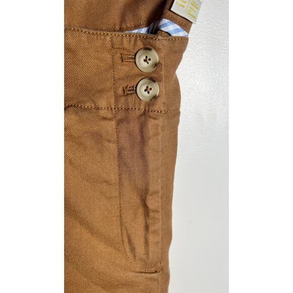 Anthropologie X Maeve Plus Size 22 Naomi Linen Wide Leg Flare Brown Flare Pants - Picture 9 of 13